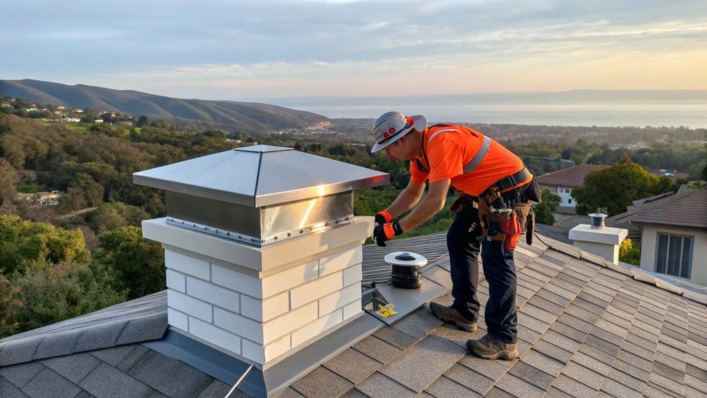 Roof Flashing Repair