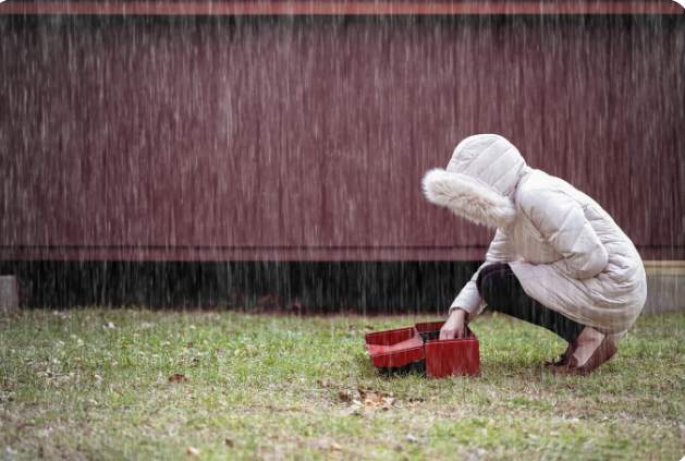 roof leaking in heavy rain